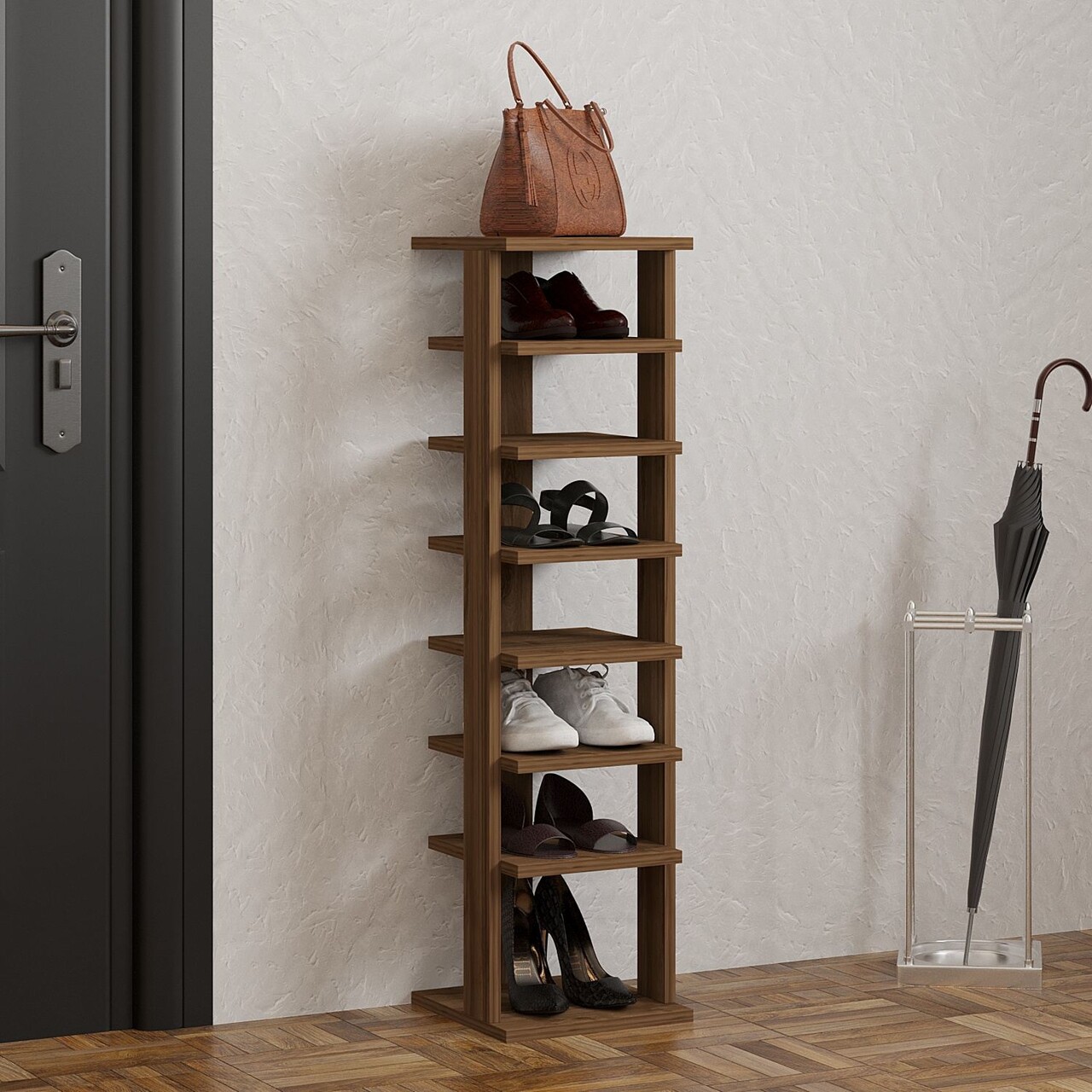 Pantofar, Hanah Home, Ayka, 29.6x110x29.6 cm, Maro - imagine 7